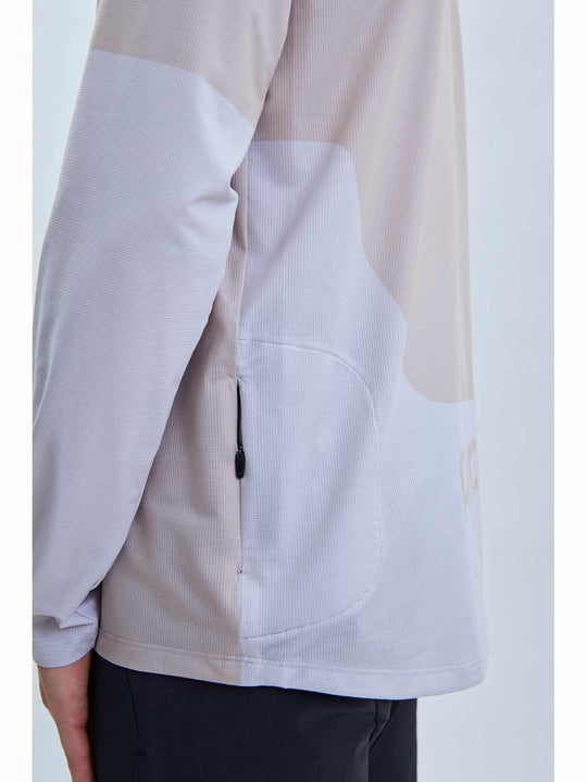 Załaduj obraz do przeglądarki galerii, Koszulka rowerowa POC M's Essential MTB LS Jersey - Light Sandstone Beige