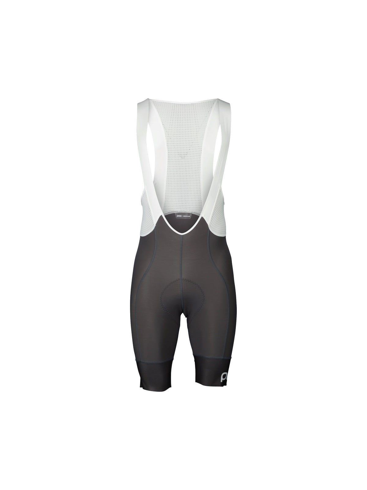 Spodenki rowerowe POC Essential Road VPDs Bib Shorts - Sylvanite Grey/Hydr. White