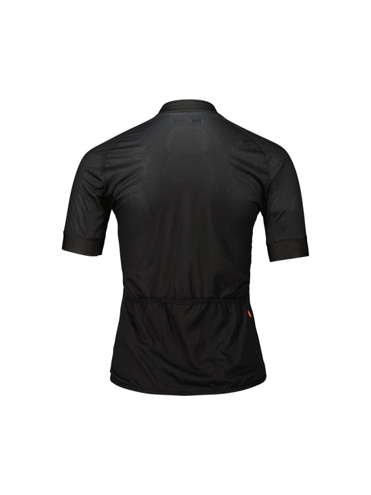 Załaduj obraz do przeglądarki galerii, Koszulka rowerowa POC W's Essential Road Logo Jersey - Ur. Black/Hyd. White