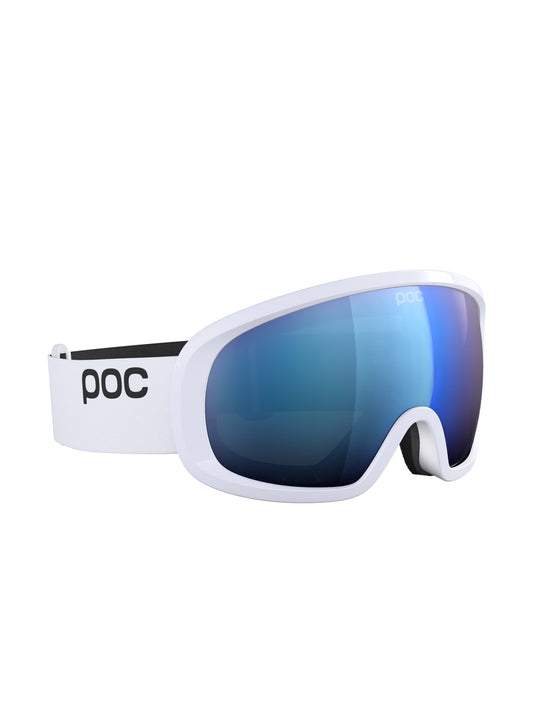 Załaduj obraz do przeglądarki galerii, Gogle narciarskie POC Fovea Mid - Hydr. White|Pt. Sunny Blue Cat 2