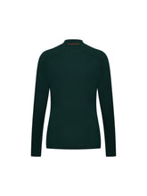Załaduj obraz do przeglądarki galerii, Koszulka termoaktywna damska POC W's Layer Merino Mock Neck Jersey zielony