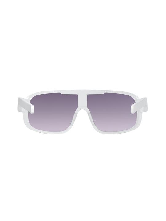 Załaduj obraz do przeglądarki galerii, Okulary rowerowe POC Aspire Wide Fit - Hyd. White | Clarity Road/Sunny Silver Cat 3