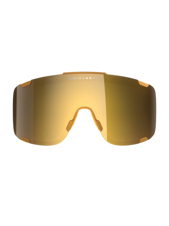 Załaduj obraz do przeglądarki galerii, Okulary rowerowe POC Devour Ultra AMANI Ed. | Clarity Universal / Partly Sunny Gold Cat. 2