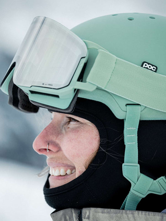 Załaduj obraz do przeglądarki galerii, Kask narciarski POC Calyx - Gibbsite Green Matt