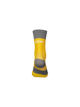 Załaduj obraz do przeglądarki galerii, Skarpety rowerowe POC Y's Essential MTB Sock - Ave. Yellow/Syl. Grey