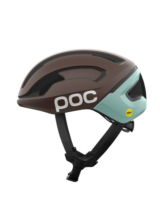 Załaduj obraz do przeglądarki galerii, Kask rowerowy POC Omne Air MIPS - Bron. Brown Matt/Lazurite Blue Matt