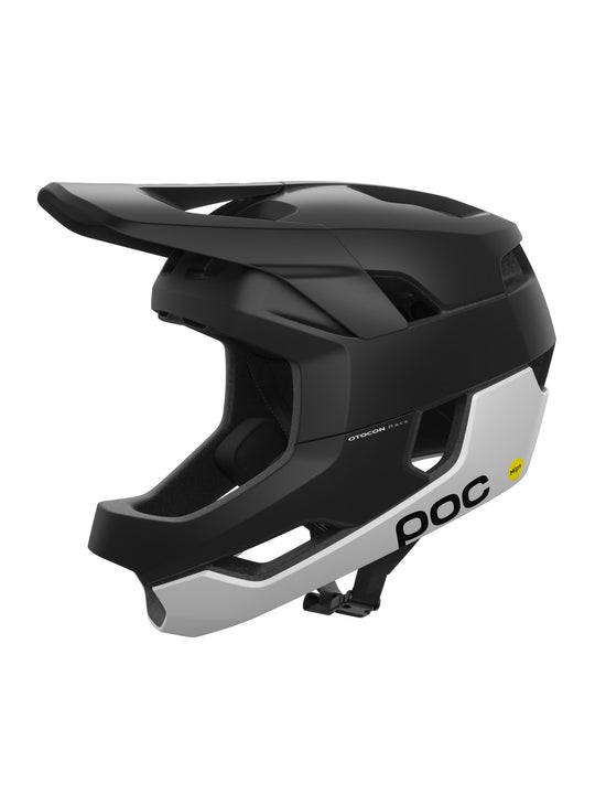 Załaduj obraz do przeglądarki galerii, Kask rowerowy POC OTOCON RACE MIPS - Ur. Black/Hydr. White Matt