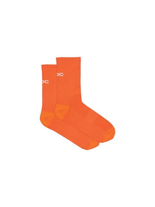 Załaduj obraz do przeglądarki galerii, Skarpety rowerowe POC Cadence Road Socks - Zink Orange