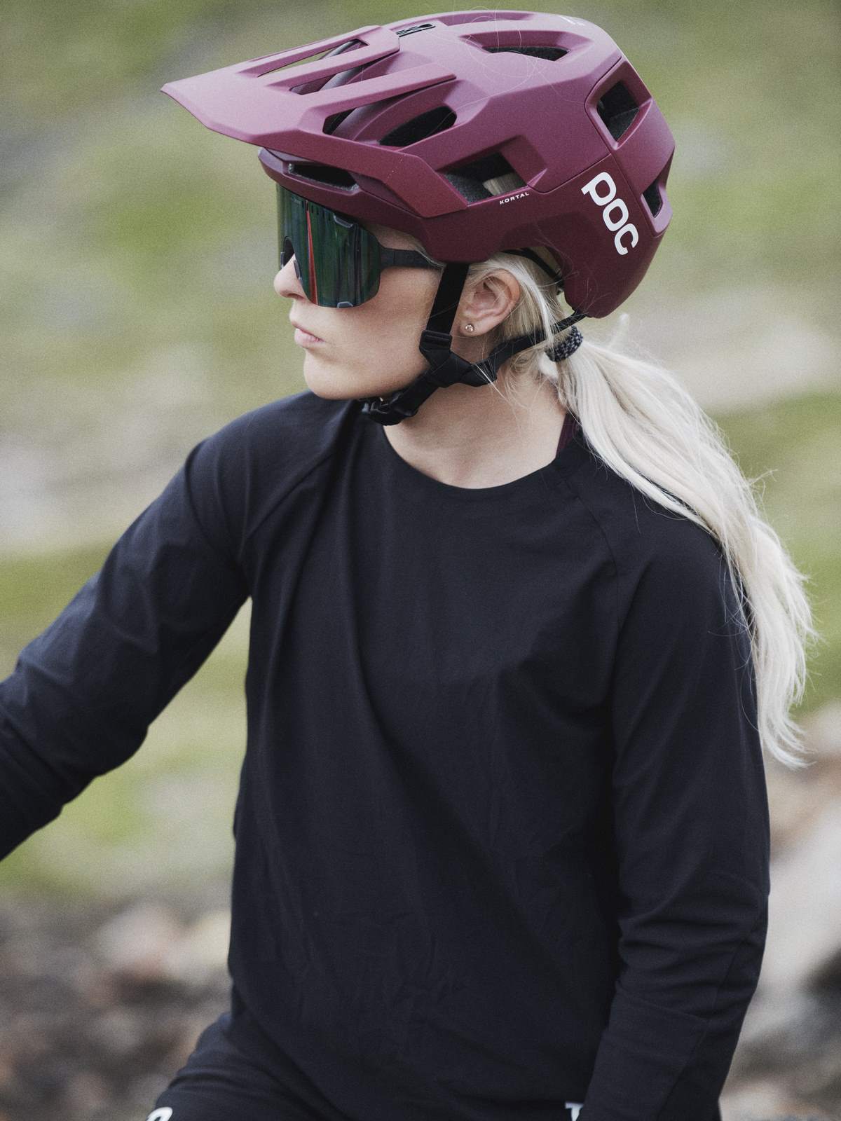 Kask rowerowy POC KORTAL - Garnet Red Matt