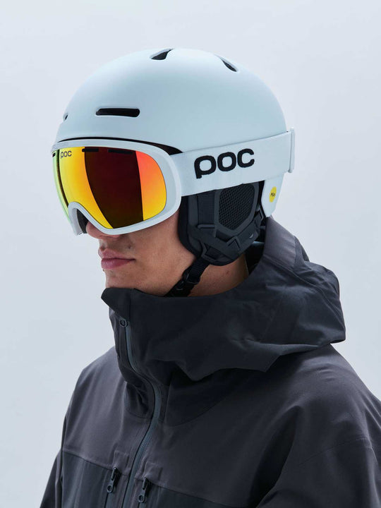 Załaduj obraz do przeglądarki galerii, Kask narciarski POC Fornix MIPS - Hydr. White Matt