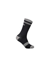 Załaduj obraz do przeglądarki galerii, Skarpety rowerowe POC LURE MTB Sock Long - Ur. Black/Granite Grey