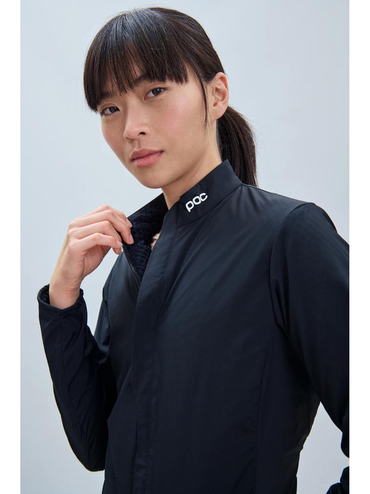 Załaduj obraz do przeglądarki galerii, Kurtka rowerowa POC W's Thermal Splash Jacket - Uran. Black