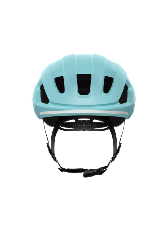 Załaduj obraz do przeglądarki galerii, Kask rowerowy POCito Omne MIPS - Indi. Blue Matt/Carnelian Orange Matt