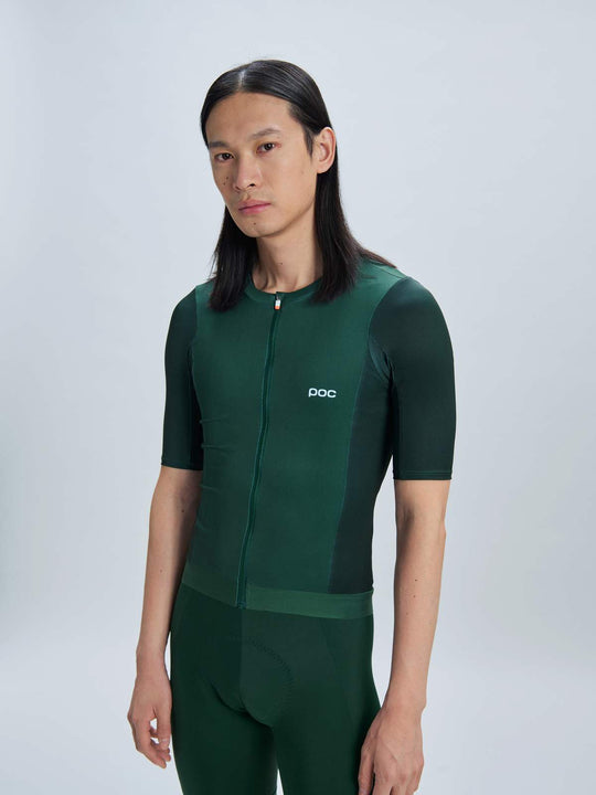 Załaduj obraz do przeglądarki galerii, Koszulka rowerowa POC M´s Cadence Jersey - Parg. Green