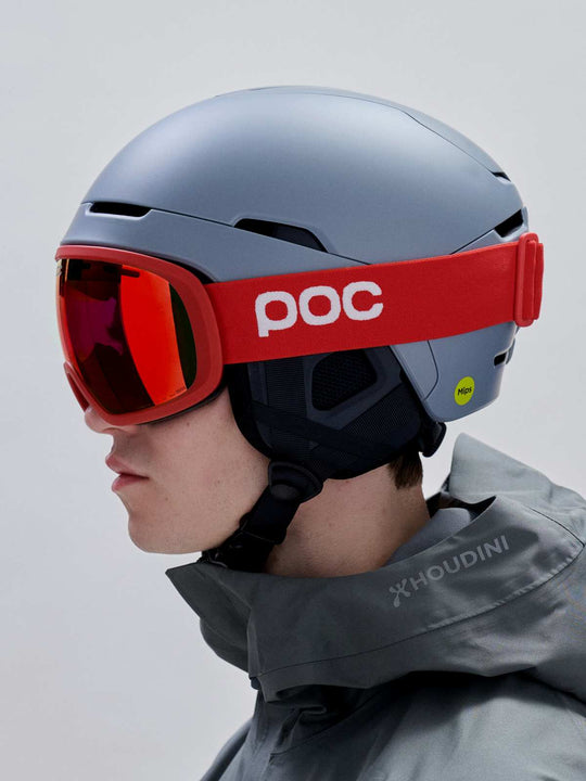 Załaduj obraz do przeglądarki galerii, Kask narciarski POC Obex MIPS - Granite Grey Matt