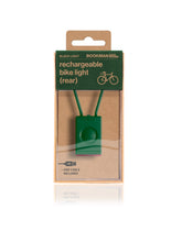 Załaduj obraz do przeglądarki galerii, Lampka rowerowa BOOKMAN Block Light Rear 18lm zielony