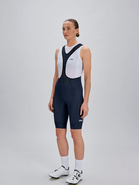 Załaduj obraz do przeglądarki galerii, Spodenki rowerowe POC W's Cadence Bib Shorts - Apatite Navy