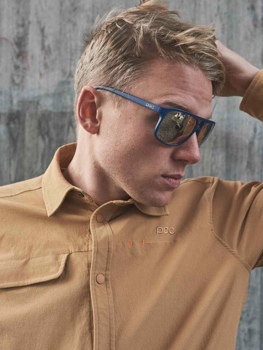 Załaduj obraz do przeglądarki galerii, Okulary POC WILL - Opal Blue Translucent - Clarity Trail | Brown/Silver Mirror Cat 2