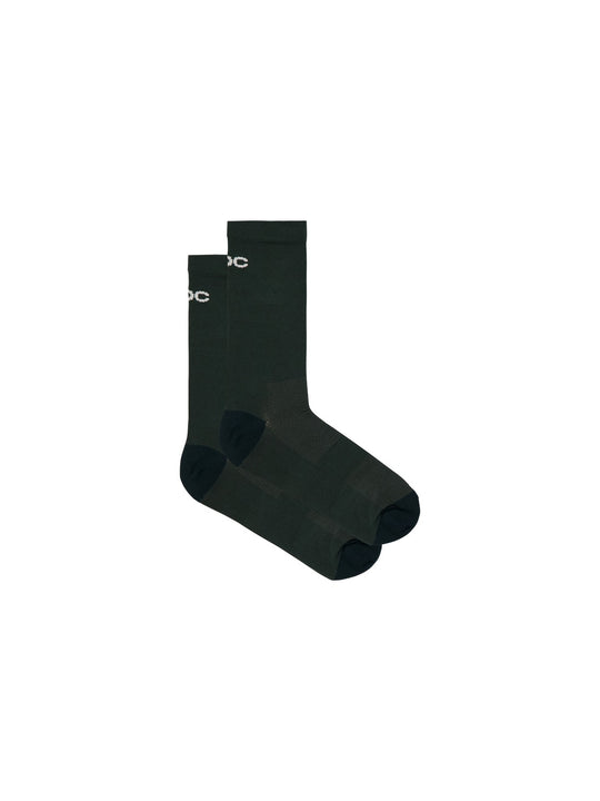Załaduj obraz do przeglądarki galerii, Skarpety rowerowe POC Cadence Road Long Sock - Parg. Green