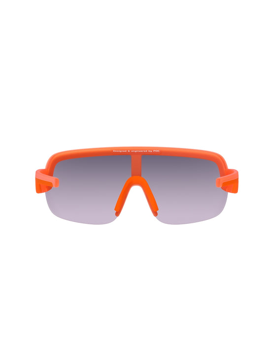 Załaduj obraz do przeglądarki galerii, Okulary rowerowe POC Aim - Fluo. Orange Translucent/Clarity Road/Pt. Sunny Gold