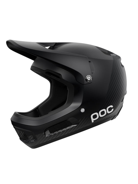 Załaduj obraz do przeglądarki galerii, Kask rowerowy POC CORON AIR CARBON MIPS - Carbon Black