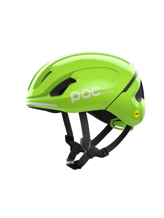Załaduj obraz do przeglądarki galerii, Kask rowerowy POC POCITO OMNE MIPS - Fluo. Yellow/Green