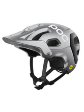 Załaduj obraz do przeglądarki galerii, Kask rowerowy POC Tectal Race MIPS - Arg. Silver/Ur. Black Matt