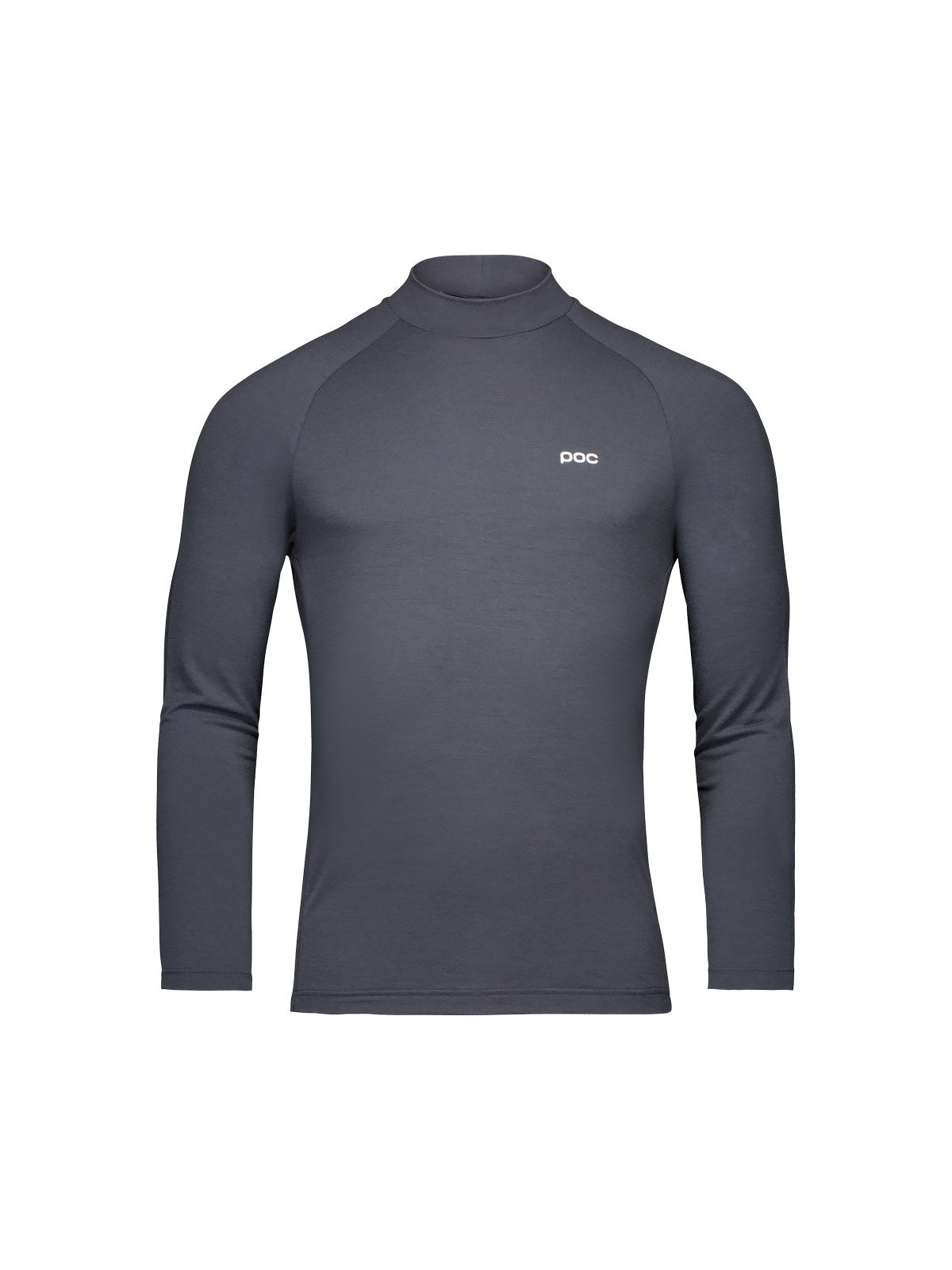 Koszulka termoaktywna POC M's Layer Merino Mock Neck Jersey - Sylvanite Grey