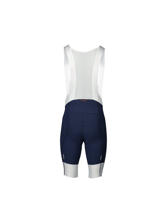 Załaduj obraz do przeglądarki galerii, Spodenki rowerowe POC M's Raceday Bibshorts - Turm. Navy/Hydr. White