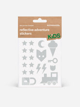 Załaduj obraz do przeglądarki galerii, Naklejki odblaskowe BOOKMAN Reflective Stickers Adventure biały