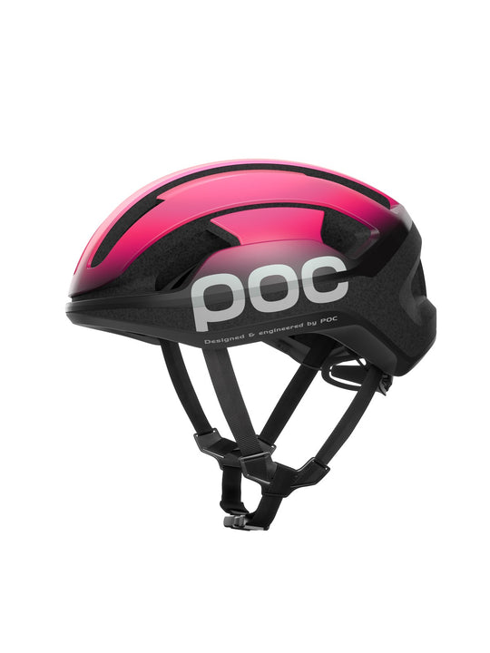 Załaduj obraz do przeglądarki galerii, Kask rowerowy POC Omne Lite - Fluo. Pink/Ur. Black