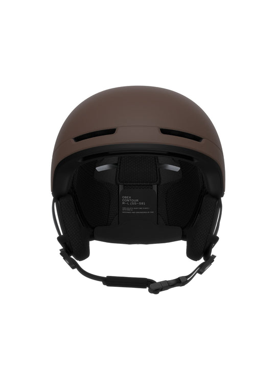 Załaduj obraz do przeglądarki galerii, Kask narciarski POC Obex Contour - Bronzite Brown Matt/Lazurite Blue Matt