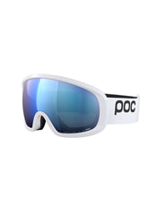 Załaduj obraz do przeglądarki galerii, Gogle narciarskie POC Fovea Mid Wide Fit - Hyd. White/Pt. Sunny Blue