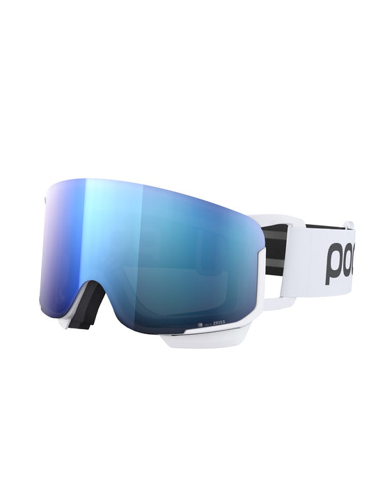 Załaduj obraz do przeglądarki galerii, Gogle narciarskie POC Nexal Mid - Hydr. White|Pt. Sunny Blue Cat 2