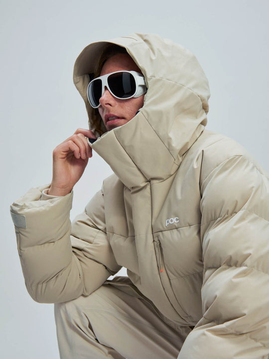 Załaduj obraz do przeglądarki galerii, Płaszcz POC W'S Race Loft Parka - Natrolite Beige