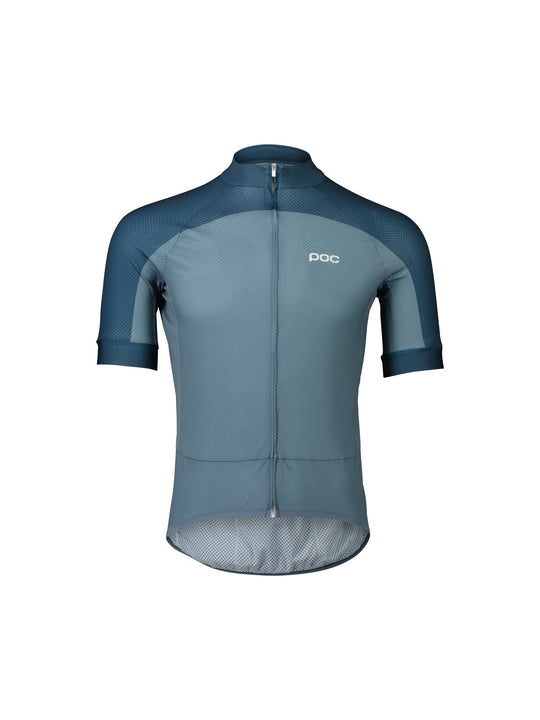 Załaduj obraz do przeglądarki galerii, Koszulka rowerowa POC M's Essential Road Logo Jersey - Cal. Blue/Dark Cal. Blue
