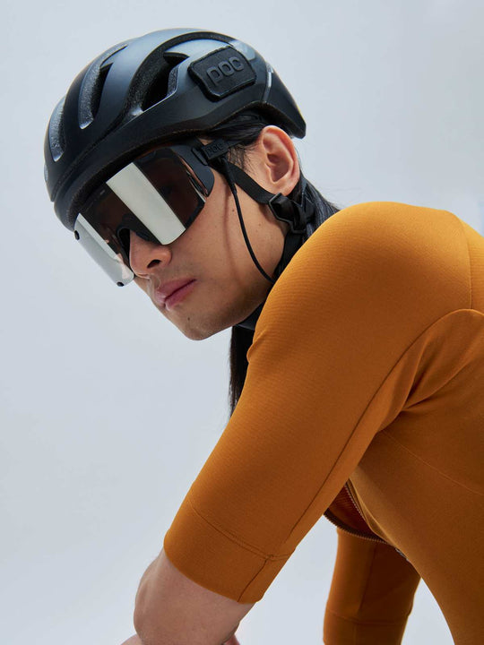 Załaduj obraz do przeglądarki galerii, Okulary rowerowe POC Devour Ultra+ - Ur. Black/Clarity Trail/Partly Sunny Silver