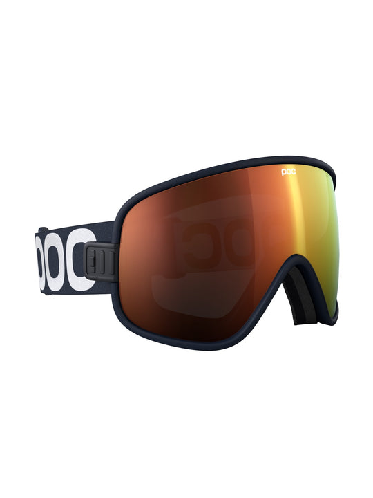 Załaduj obraz do przeglądarki galerii, Gogle narciarskie POC Vitrea Wide Fit - Apatite Navy/Pt. Sunny Orange