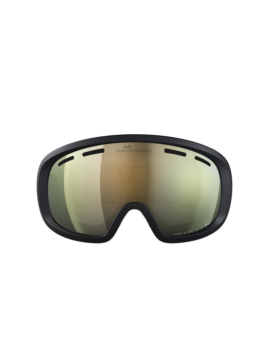 Załaduj obraz do przeglądarki galerii, Gogle narciarskie POC Fovea Mid Marco Odermatt Ed. - Uranium Black/Podium Gold/Sunny Gold