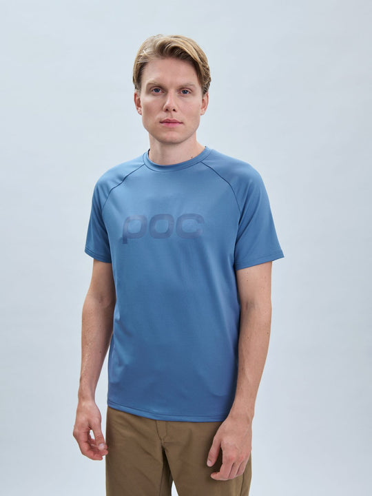 Załaduj obraz do przeglądarki galerii, Koszulka rowerowa POC M's Reform Enduro Tee blue - Calcite Blue