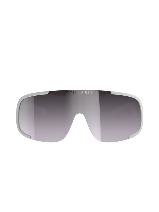 Załaduj obraz do przeglądarki galerii, Okulary rowerowe POC Aspire Mid - Hydr. White - Clarity Road | Violet/Silver Mirror Cat 3
