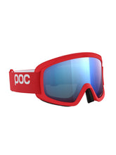 Załaduj obraz do przeglądarki galerii, Gogle narciarskie POC Opsin Wide Fit - Pris. Red/Pt. Sunny Blue