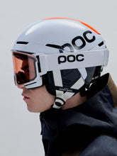 Załaduj obraz do przeglądarki galerii, Kask narciarski POC Obex Connect - Hyd. White/Fluo. Orange AVIP