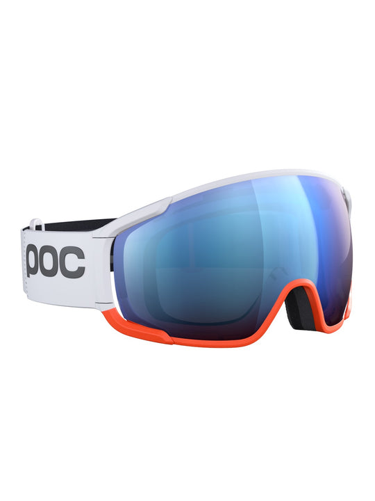 Załaduj obraz do przeglądarki galerii, Gogle narciarskie POC Zonula Clarity Comp/Spektris Blue Cat 2 - Hyd. White/Fluo. Orange