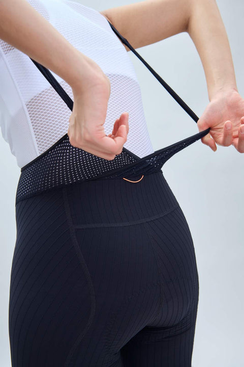 Załaduj obraz do przeglądarki galerii, Spodenki rowerowe POC W's Raceday Bibshorts - Ur. Black