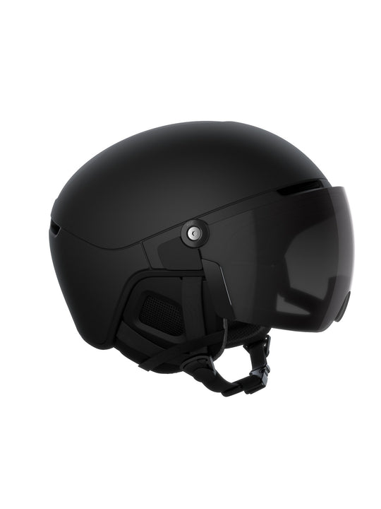 Załaduj obraz do przeglądarki galerii, Kask narciarski POC Obex Visor - Uran. Black Matt/Clarity Universal/Sunny/Grey