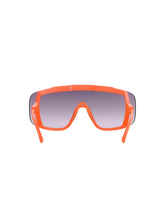Załaduj obraz do przeglądarki galerii, Okulary rowerowe POC Devour Wide Fit - Fluo. Orange Translucent/Clarity Road/Partly Sunny Gold