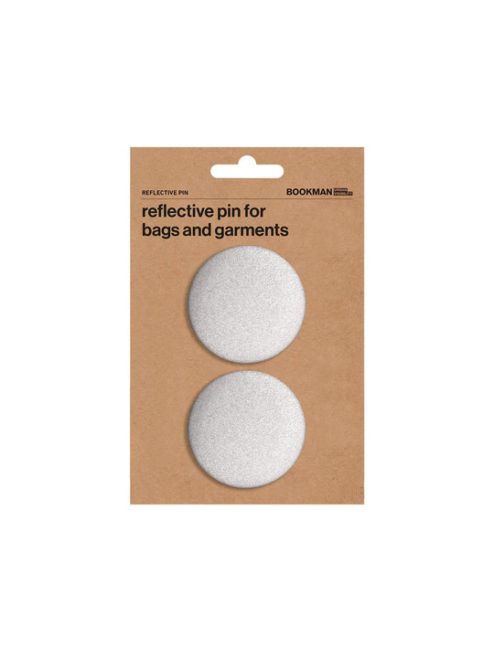 Załaduj obraz do przeglądarki galerii, Przypinki odblaskowe BOOKMAN Pin Reflector szary