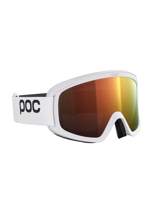 Załaduj obraz do przeglądarki galerii, Gogle narciarskie POC Opsin Wide Fit - Hyd. White/Pt. Sunny Orange