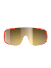 Załaduj obraz do przeglądarki galerii, Okulary rowerowe POC Aspire - Fluo. Orange Translucent/Clarity Road/Partly Sunny Gold